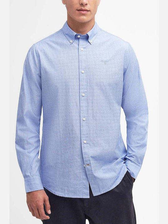 Barbour Men's Shirt Short Sleeve Blue