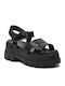 Women's Flat Sandals Black