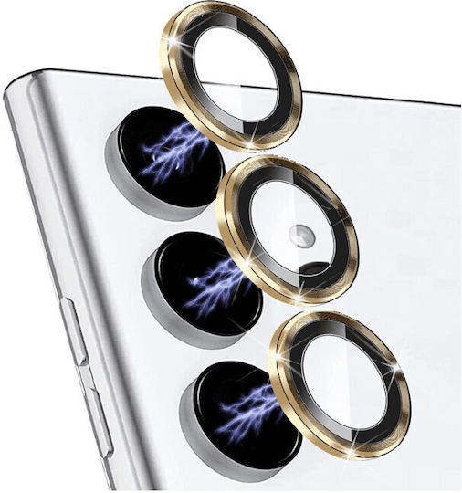 Προστασία Κάμερας Tempered Glass Χρυσό για το Galaxy S23