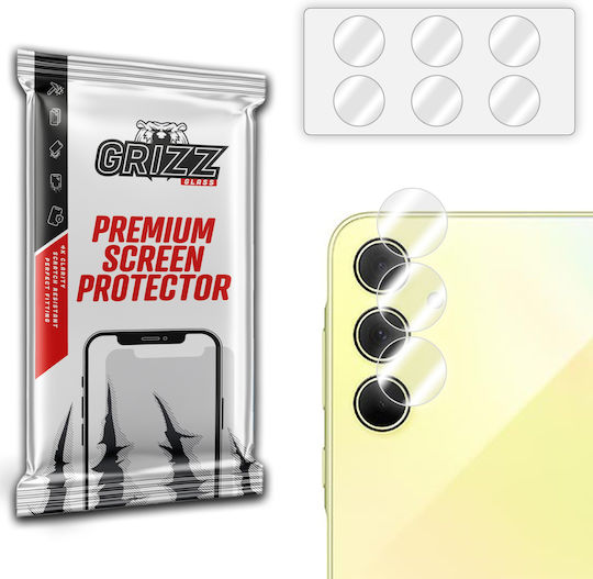 GrizzGlass Hybridglass Camera Protection Membrane Transparent for the Samsung Galaxy A35