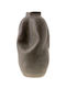 Decorative Vase Irregular Brown 20x20x40cm
