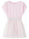 vidaXL Girls Dress Tulle Light Pink