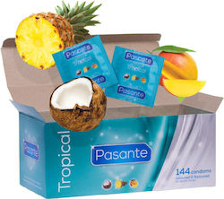Pasante Prezervative Tropical 144 Buc 53mm Natural