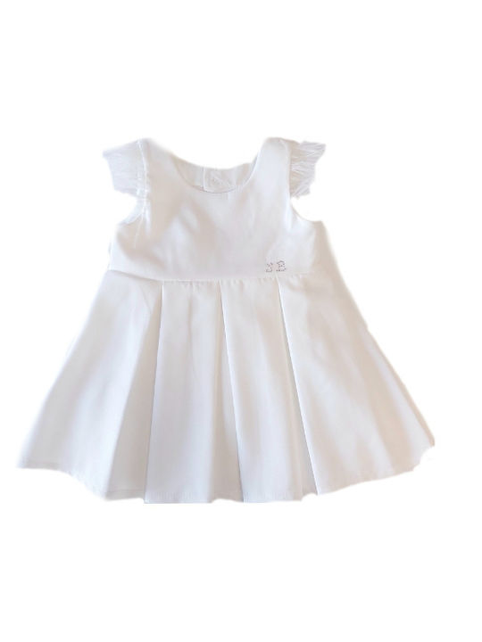 Kinderkleid Ärmellos White