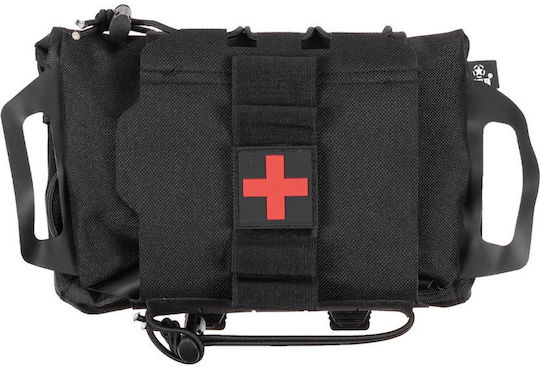 MFH Tactical Geantă Militară Centură din Poliester Negru