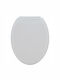 Ankor Plastic Soft Close Toilet Seat White 44cm