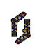 John Frank Pizza Herren Socken Dark Multicoloured 1Pack