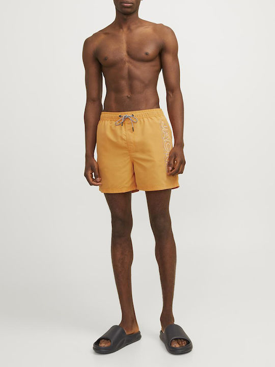 Jack & Jones Men's Swimwear Shorts Orange