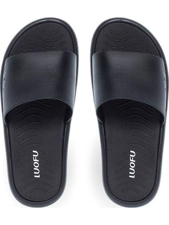 Parex Slapi Bărbați Slides Negri