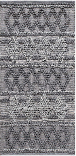 Silk Fashion Χαλί Ορθογώνιο Ανοιχτό Γκρι 120x180cm