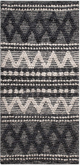 Silk Fashion Χαλί Ορθογώνιο Σκούρο Γκρι 120x180cm