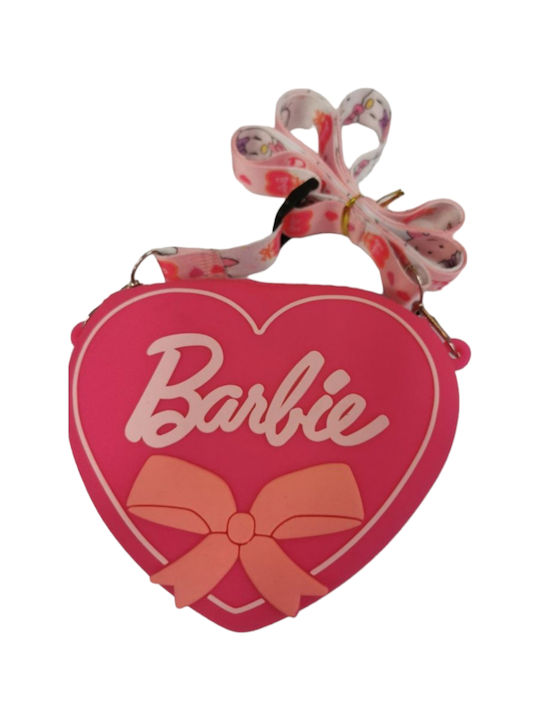 Barbie Παιδική Τσάντα Ώμου Φούξια
