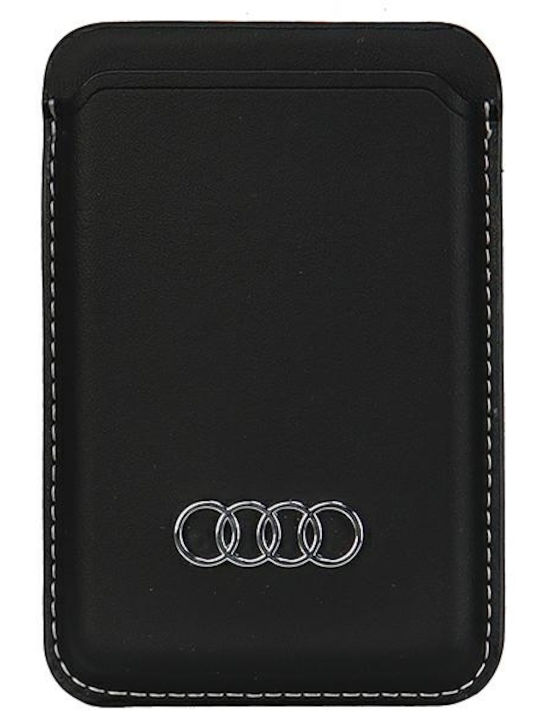 Audi Kunstleder Brieftasche Kartenschlitz Schwarz Magsafe Au-msch-q3/d1-bk