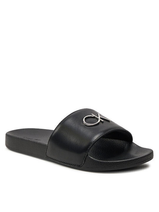 Calvin Klein Papuci de plajă în Negru Culore