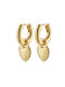 Pilgrim Earrings Hoops Gold Plated