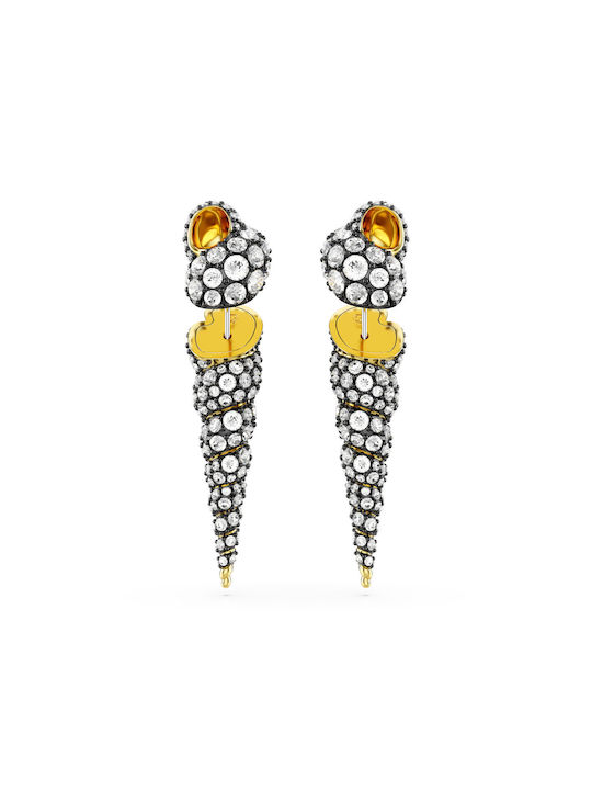 Swarovski Idyllia Earrings with Stones