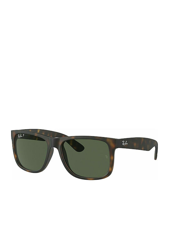 Ray Ban Justin Unisex Γυαλιά Ηλίου με Καφέ Ταρτ...