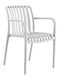 Fotoliu de exterior Polipropilenă Moda Alb 55x58x81cm