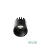 Viokef Rotund Metalic Spot Încorporat Negru 72x72cm. 1buc