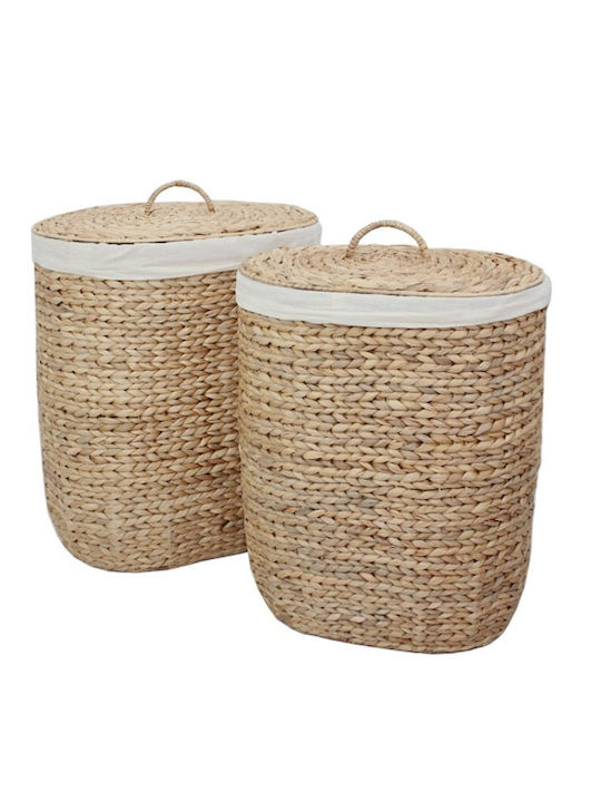 Zaros Laundry Basket 51x36x64cm Brown