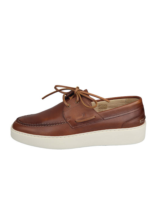 Boss Shoes Ανδρικά Boat Shoes σε Ταμπά Χρώμα