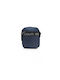 Leather Women's Bag Crossbody Navy Blue