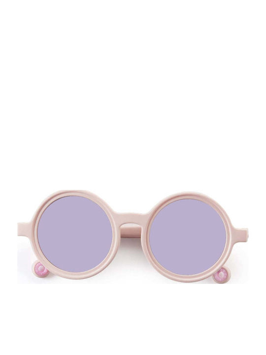 Olivio & Co. Ochelari de soare pentru copii Round Coral Reef-coral Reef-coral Blush 18-36 luni (până la 2 doze Atos)