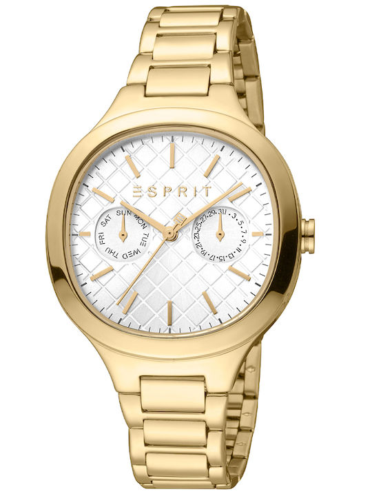 Esprit Momo Women's Watch with Gold Metal Bracelet