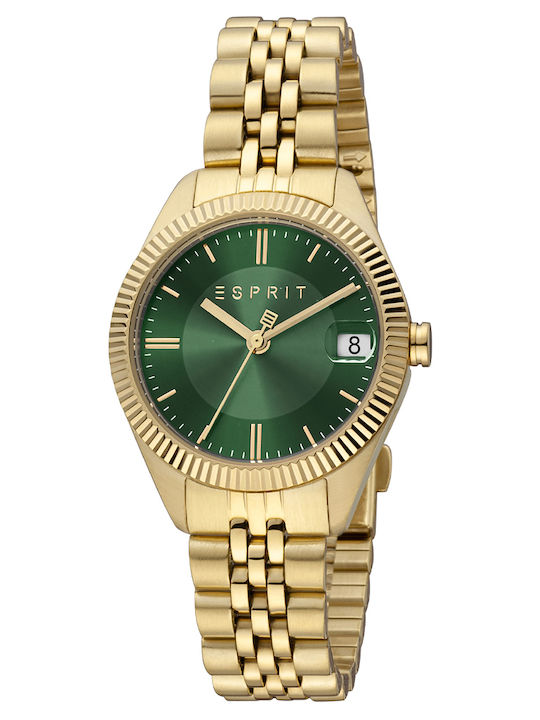 Esprit Women's Watch with Gold Metal Bracelet