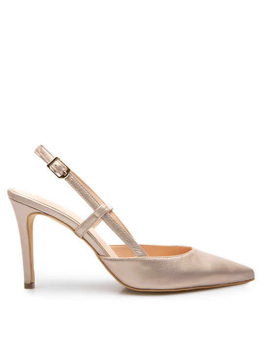 Labrini Pumps Goldene