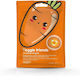 Veggie Friends Carrot Sheet Face Mask
