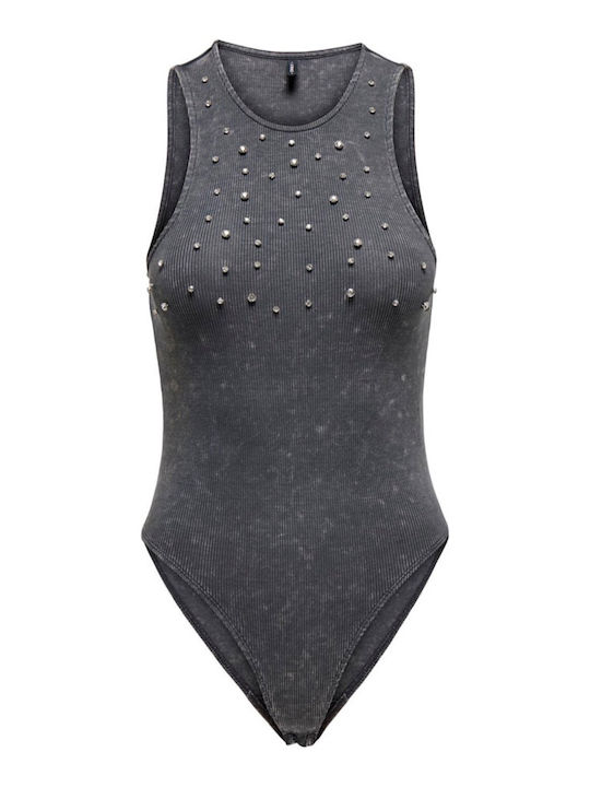 Only Frauen Bodysuit grey