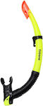 Extreme Snorkel Yellow with Silicone Mouthpiece