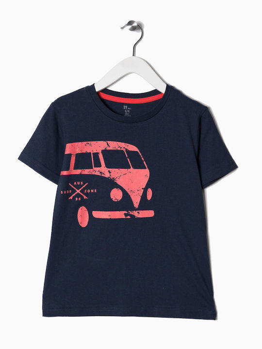 Zippy Kids Blouse Short Sleeve Blue