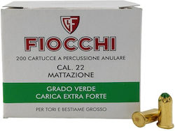 Green Slaughterhouse Cartridges Cal.22 Fiocchi 2110022