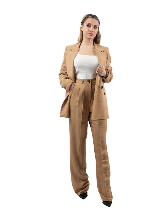 The One Women's Camel Suit