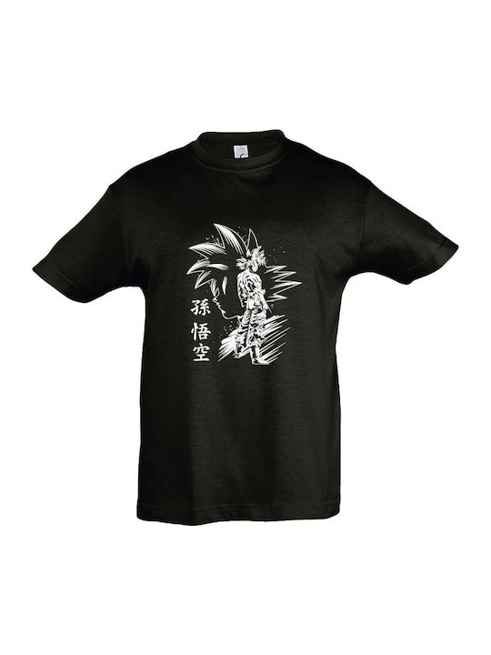 kirikoko Детска тениска Black Goku Ultra Instin...