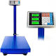 Electronic Platform Scale with Weighing Capacity of 150kg and Division 50gr