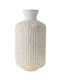 Zen Collection Διακοσμητικό Βάζο Μεταλλικό Χρυσό Φ27xΥ52cm