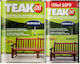 Mercola Teak Oil Λάδι Ξυλοπροστασίας 900ml+100ml Δώρο 05610