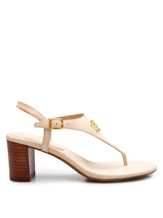 Ralph Lauren Sandale dama in Culorea Bej