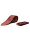 Rote Herrenkrawatte mit Halstuch 220-73 - Rot