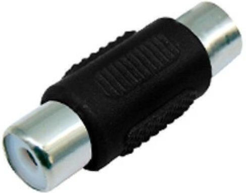 Convertor RCA masculin în RCA feminin Argintiu 5buc 01.099.0147