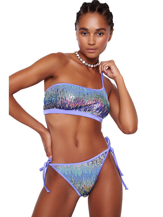 Bluepoint One Shoulder Bikini Top MOV