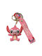 Keychain Rubber Stitch Pink