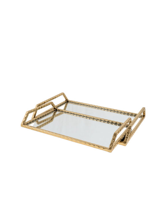 Metallic Decorative Tray