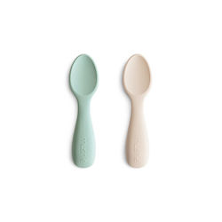 Mushie Set de Linguri pentru Bebeluşi Little Sp...