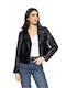 Damen Bikerjacke Black