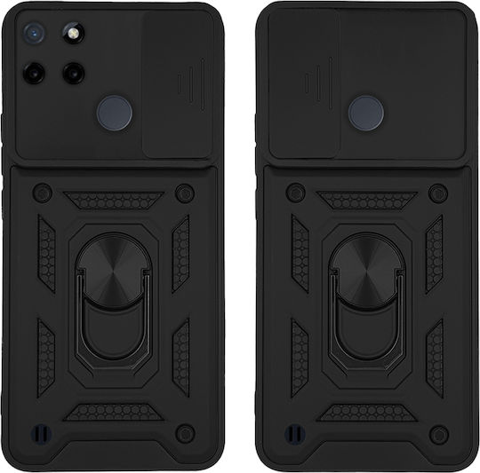 Sonique Back Cover Σιλικόνης / Πλαστικό Μαύρο (Realme C21Y / C25Y)
