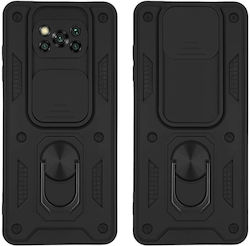 Sonique Back Cover Silicon / Plastic Negru (Poc...
